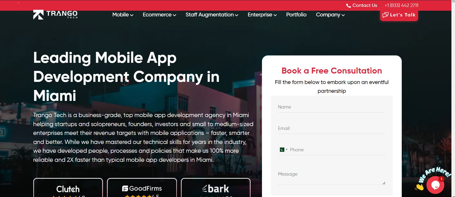 Mobile App Development Company Miami, FL | Trango Tech