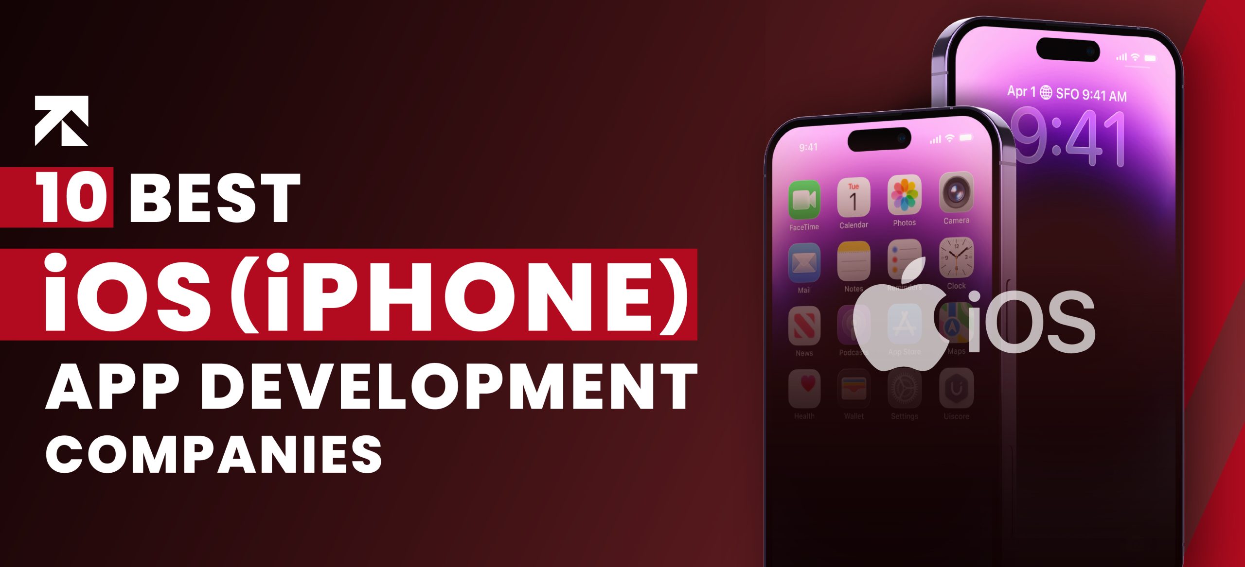 blog banner of top iOS app development companies in 2026